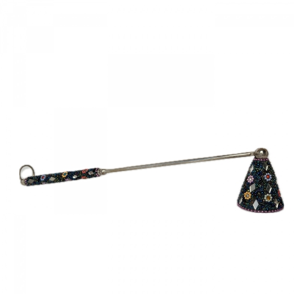 Zhášedlo na svíčky zdobené - délka 30cm