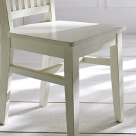 Židle s dřevěným sedákem Palace