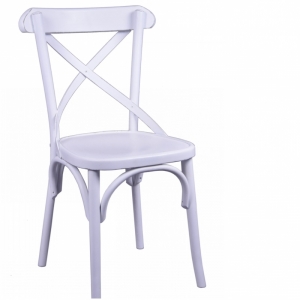 Židle s křížovou opěrkou 40x85x53cm