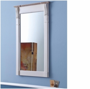 Zrcadlo bílé 60x100x4cm