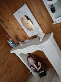 Zrcadlo Provence 37×2,5×56,5cm