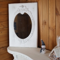 Zrcadlo Provence 37×2,5×56,5cm