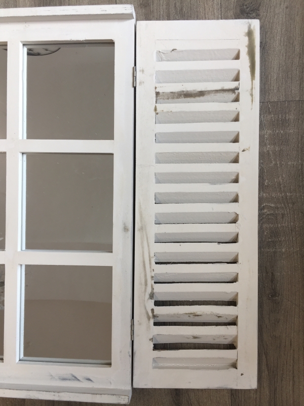 Zrcadlo s okenicemi bílé - VYŘAZENO