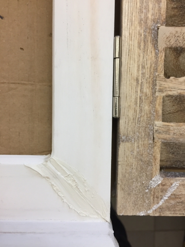 Zrcadlo s okenicemi VYŘAZENÉ 31x46cm