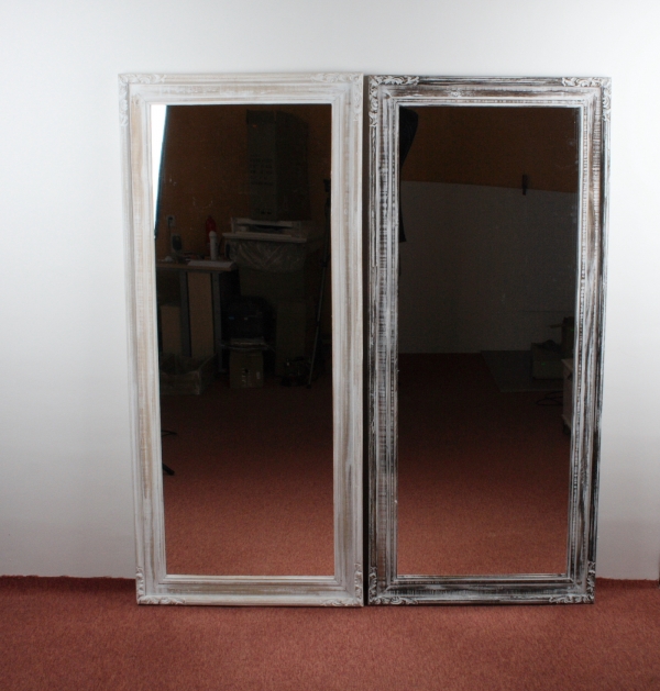 Zrcadlo s rámem 60x160cm světlý