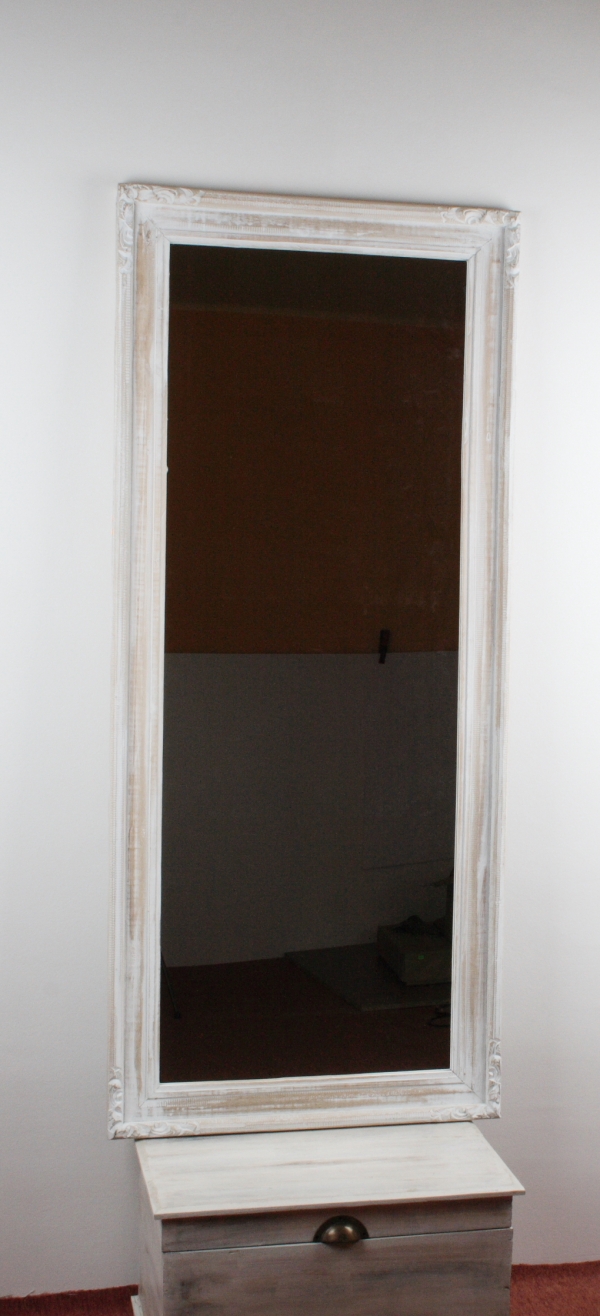 Zrcadlo s rámem 60x160cm světlý