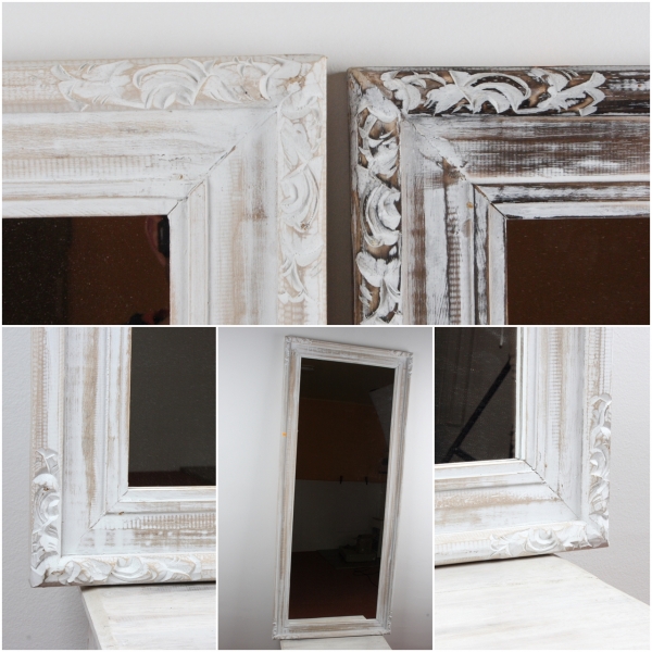 Zrcadlo s rámem 60x160cm světlý