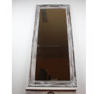 Zrcadlo s rámem 60x170cm tmavý