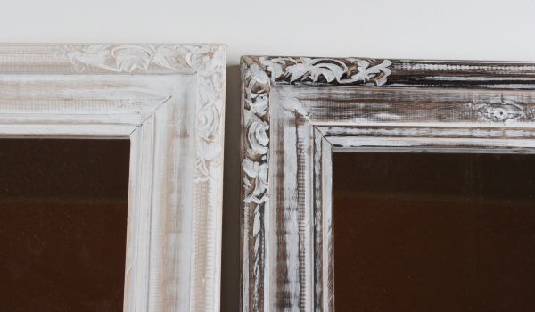 Zrcadlo s rámem 60x170cm tmavý