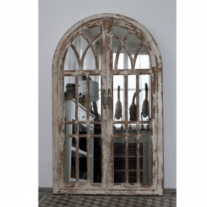 Zrcadlo s s imitací okenice 110x68cm