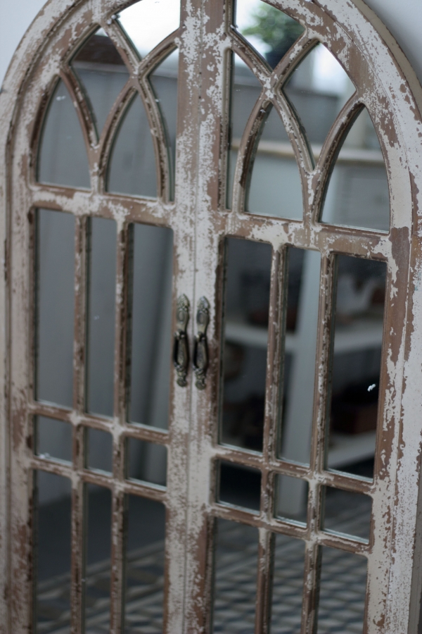 Zrcadlo s s imitací okenice 110x68cm