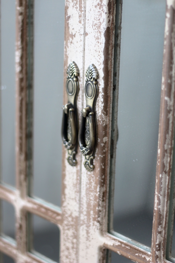 Zrcadlo s s imitací okenice 110x68cm