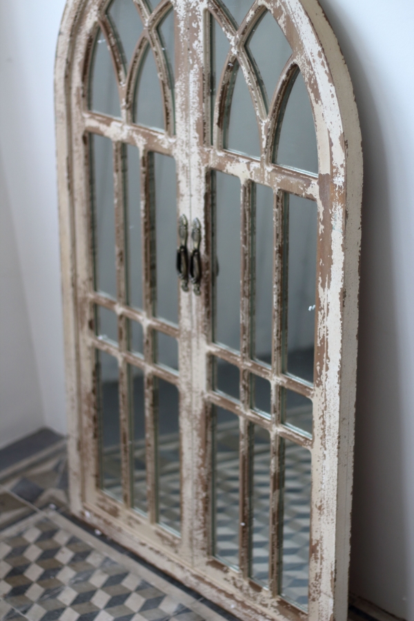 Zrcadlo s s imitací okenice 110x68cm