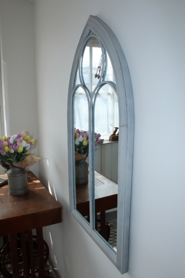 Zrcadlo s vitráží 61,0x4,6x111,8 cm