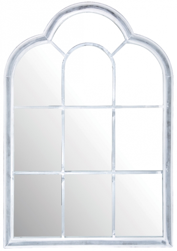 Zrcadlo s vitráží 61,6x3,8x90,5 cm