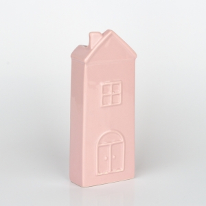 Zvlhčovač vzduchu na radiátor domeček růžový 7x19x3,2cm