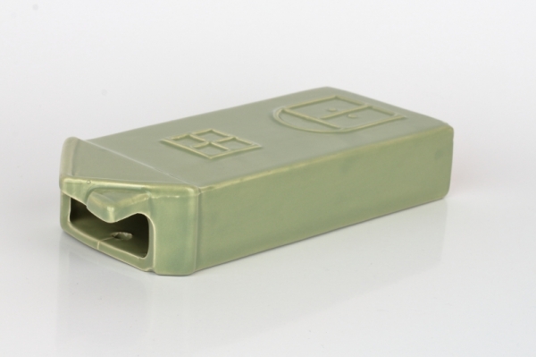 Zvlhčovač vzduchu na radiátor domeček zelený 7x19x3,2cm