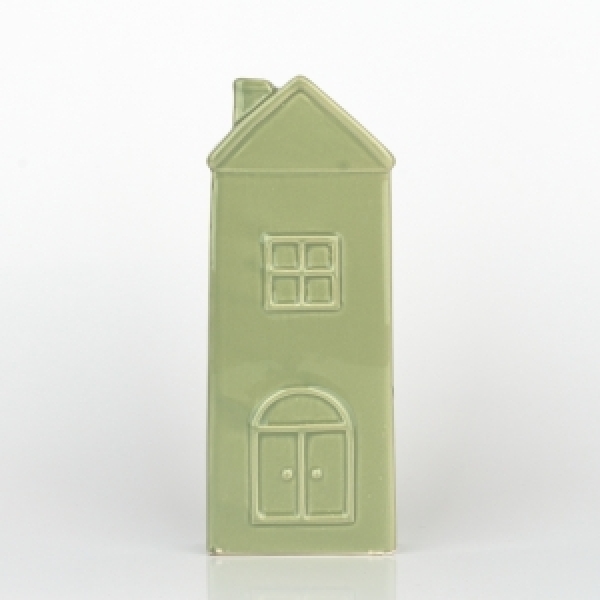 Zvlhčovač vzduchu na radiátor domeček zelený - vyřazeno