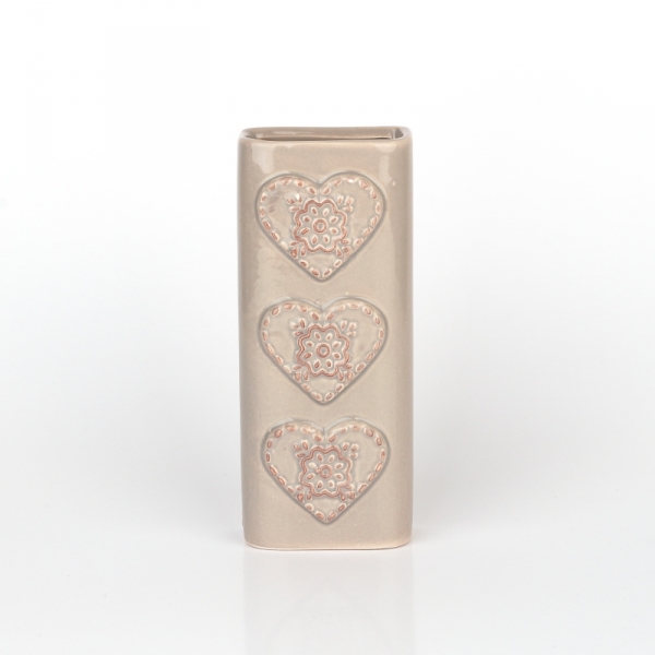 Zvlhčovač vzduchu na radiátor srdce hnědý 6,9x17x4cm