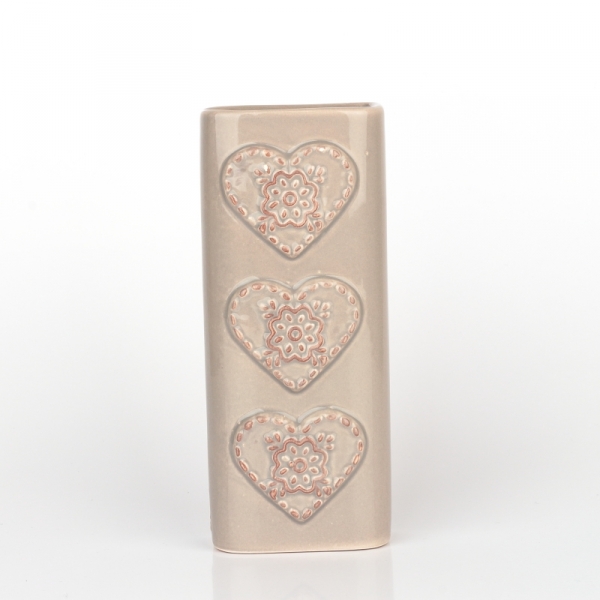 Zvlhčovač vzduchu na radiátor srdce hnědý 6,9x17x4cm