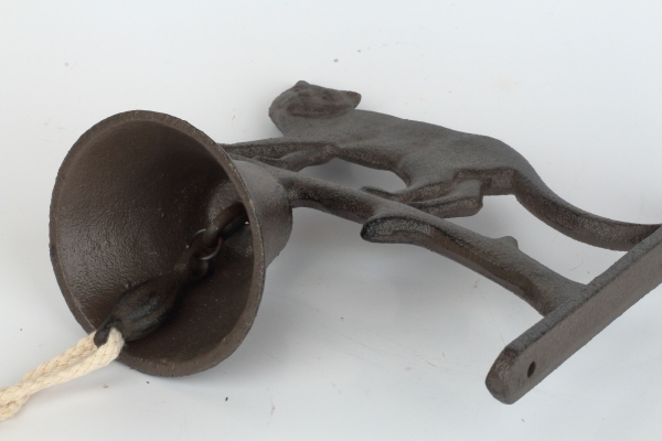 Zvonek litinový 18x18x7,5cm