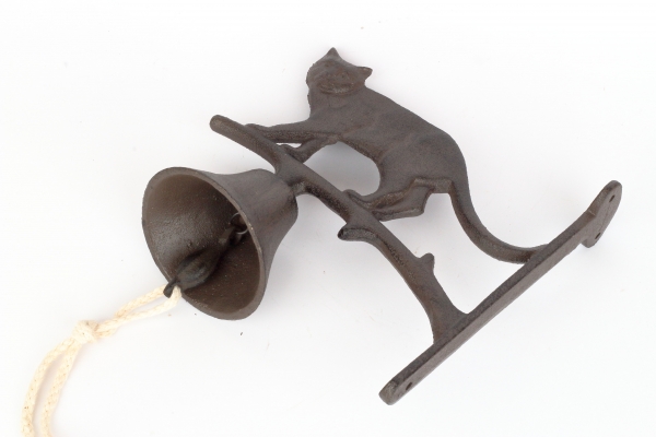 Zvonek litinový 18x18x7,5cm