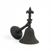 Zvonek ruční litinový 22cm
