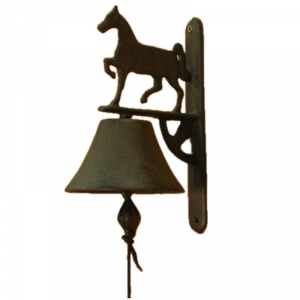 Zvonek střední hnědý s koněm