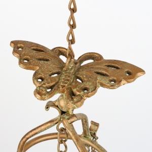 Zvonkohra na zahradu motýl 12x70cm