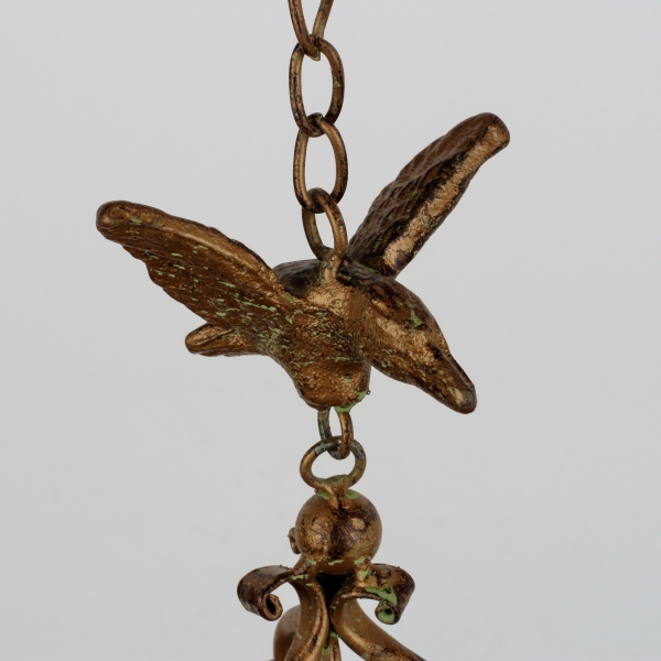 Zvonkohra na zahradu ptáček 12x70cm