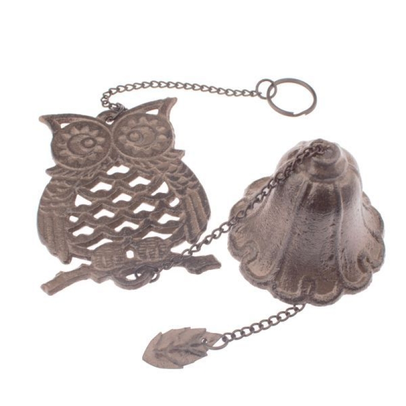 Zvonkohra s řetízkem sova 