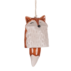 Zvonkohra z keramiky liška 35cm